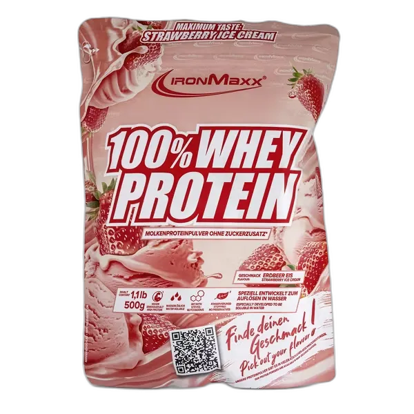 Image du produit IRONMAXX Poudre protéinée, strawberry ice cream