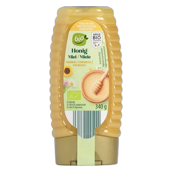 Image du produit BIO Miel en flacon doseur, crémeux