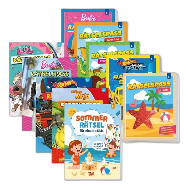 Image du produit Livre de devinettes ou d’autocollants