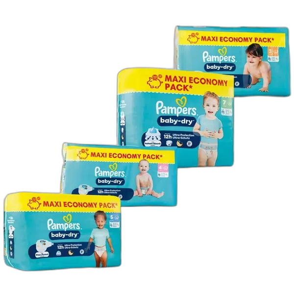 Produktbild zu PAMPERS Baby-Dry, Maxi-Pack
