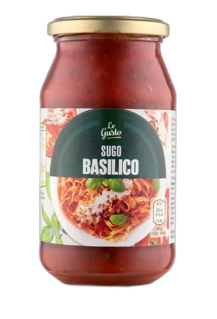 Image du produit LE GUSTO Sugo de base, basilic