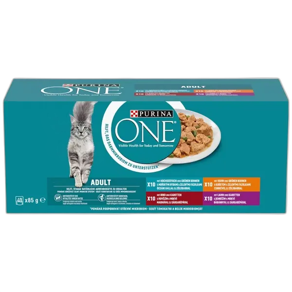 Produktbild zu PURINA ONE Katzen-Nassfutter