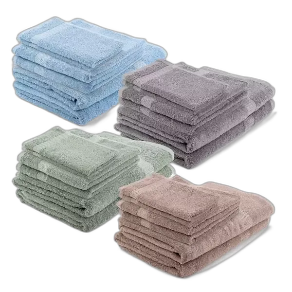 Image du produit NOVITESSE Set de linges en éponge, 6 pièces