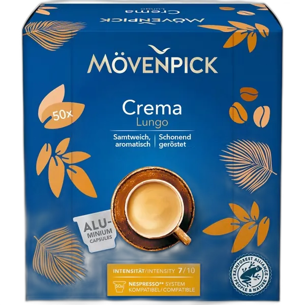 Image du produit MÖVENPICK Capsules de café Crema