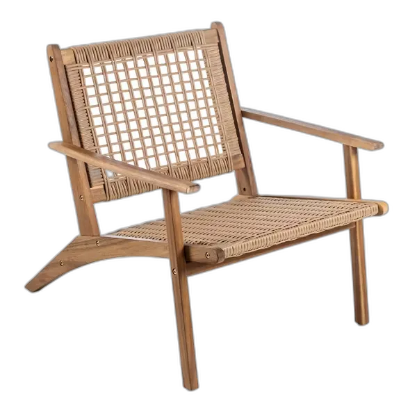 Image du produit BELAVI Fauteuil de jardin en bois