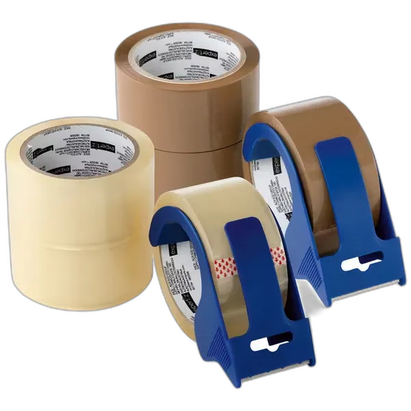 Image du produit EXPERTIZ Rouleaux de rechange de ruban d’emballage ou ruban d’emballage en OPP avec support en papier