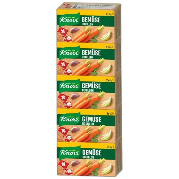 Image du produit KNORR Barres de bouillon Trio, légumes