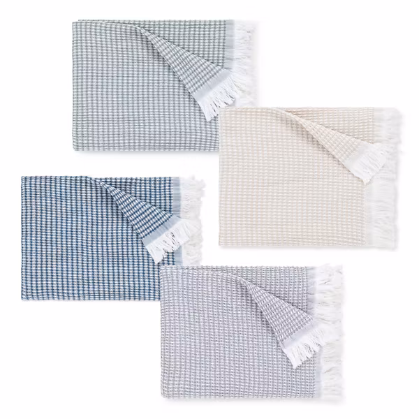 Immagine del prodotto HOME CREATION Coperta in cotone con trama a nido d'ape