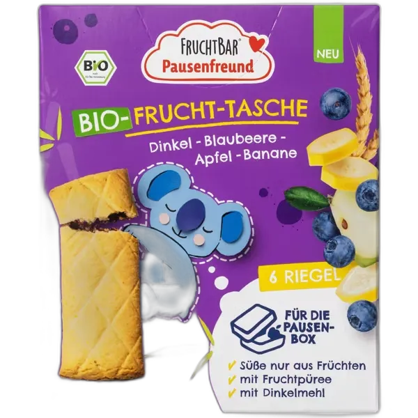 Produktbild zu FRUCHTBAR Bio-Frucht-Tasche, Blaubeere