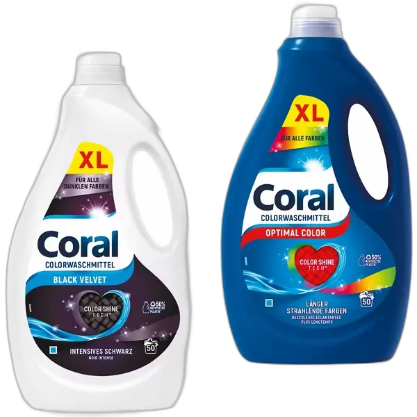 Produktbild zu CORAL Flüssigwaschmittel
