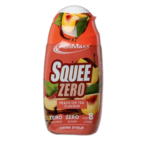 Immagine del prodotto IRONMAXX Squee Zero, tè freddo alla pesca