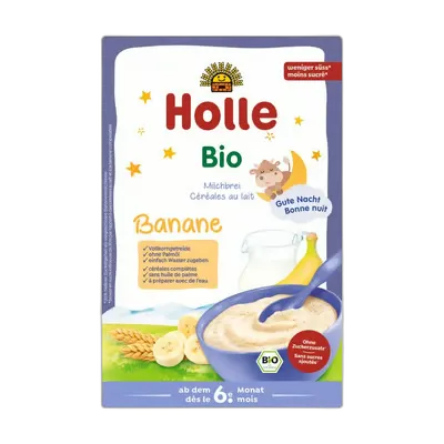 Immagine del prodotto HOLLE bouillie de céréales au lait banane bio 250 g