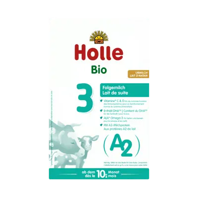 Immagine del prodotto HOLLE A2 lait de suite 3 bio pdr (nv) carton 400 g