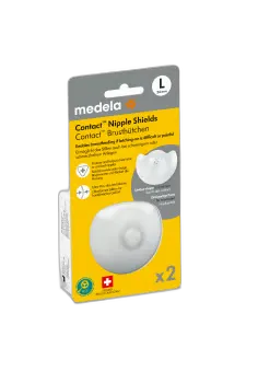 Immagine del prodotto MEDELA Contact bouts de sein L 24mm avec box 1 paire