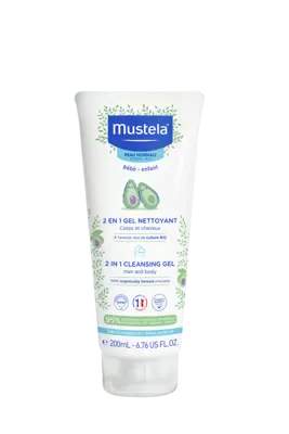 Immagine del prodotto Mustela 2en1 Gel nettoyant gel peau normale tb 200 ml