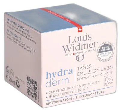 Image du produit LOUIS WIDMER Hydraderm émulsion de jour