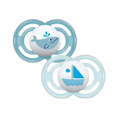 Immagine del prodotto MAM Perfect lolette silicone 6-16 mois Boy box 2 pce