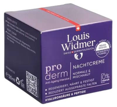 Image du produit LOUIS WIDMER Proderm crème de nuit