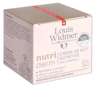 Image du produit LOUIS WIDMER Nutriderm crème nuit nutritive