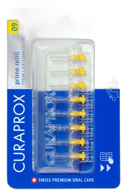 Image du produit CURAPROX CPS 09 prime refill brossette interdentaire jaune