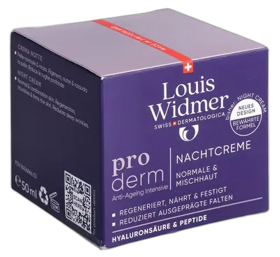 Image du produit LOUIS WIDMER Proderm crème nuit