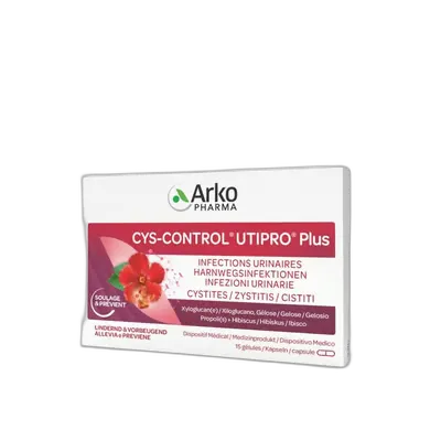 Immagine del prodotto CYS-CONTROL Utipro plus caps 15 pce