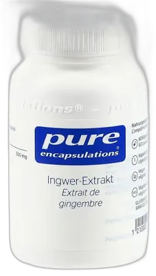 Immagine del prodotto PURE extrait de gingembre caps bte 60 pce