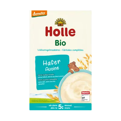 Produktbild zu HOLLE Babybrei Haferflocken