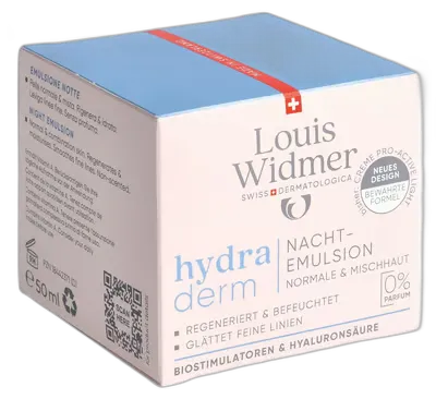 Image du produit LOUIS WIDMER Hydraderm émulsion de nuit
