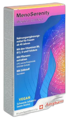 Immagine del prodotto ADROPHARM menoserenity women balance pastilles nuit blist 30 pce