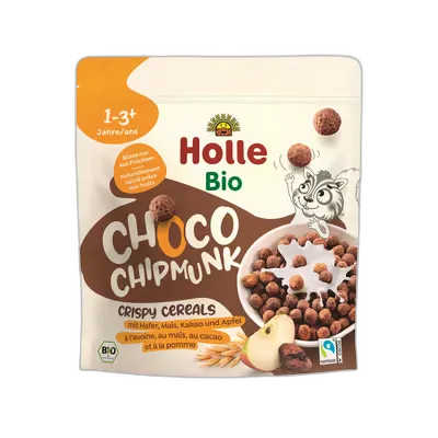 Immagine del prodotto HOLLE Crispy Cereals Choco Chipmunk sach 125 g