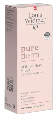 Image du produit LOUIS WIDMER Purederm lait nettoyant