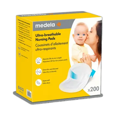 Immagine del prodotto MEDELA coussinets d'allaitement ultra-respirants 200 pce