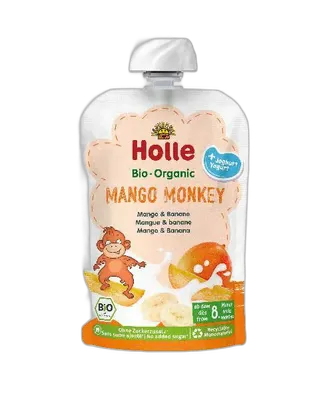 Immagine del prodotto HOLLE pouchy mango monkey mangue avec yaourt sach 100 g