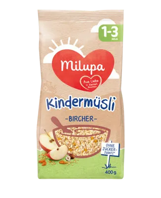Image du produit MILUPA bircher muesli pour enfants