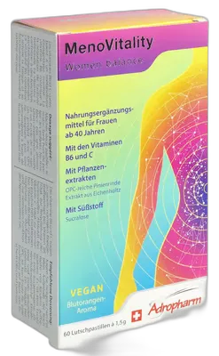 Immagine del prodotto ADROPHARM menovitality women balance pastilles jour blist 60 pce