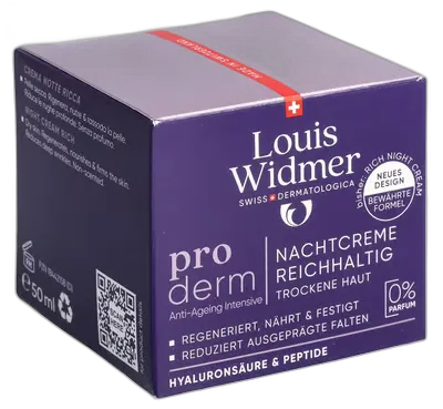 Image du produit LOUIS WIDMER Proderm crème de nuit