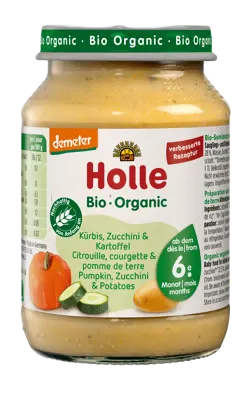 Produktbild zu HOLLE Kürbis Zucchini & Kartoffel