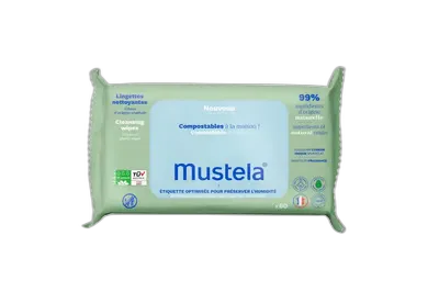Image du produit Mustela lingettes peau normal