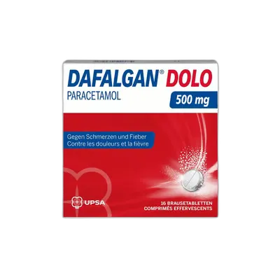 Immagine del prodotto DAFALGAN Dolo cpr eff 500 mg blist 16 pce