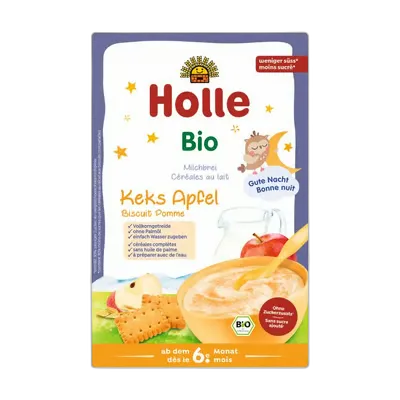 Immagine del prodotto HOLLE bouillie de céréales au lait biscuits pomme bio 250 g