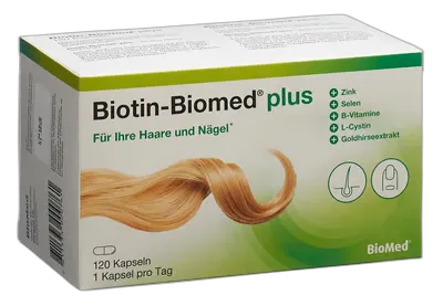 Immagine del prodotto Biotin-Biomed plus caps blist 120 pce
