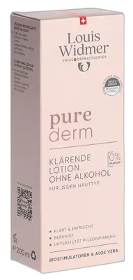 Image du produit LOUIS WIDMER Purederm lotion nettoyante
