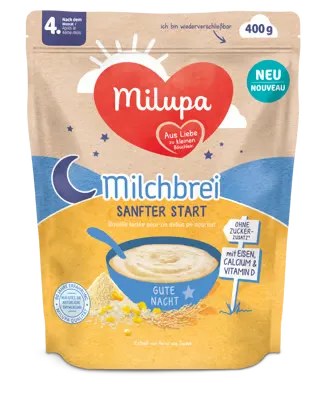Image du produit MILUPA bouillie lactée pour un début en douceur