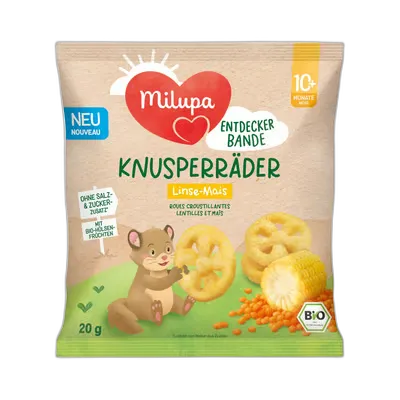 Image du produit MILUPA bio roues croustillantes