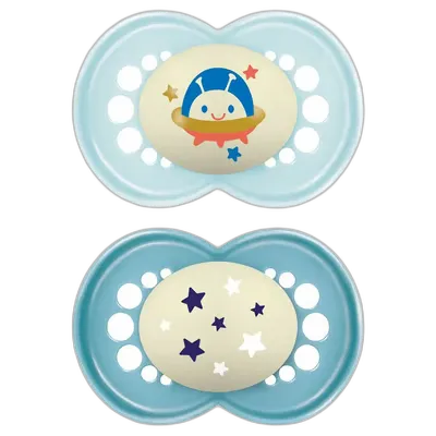 Immagine del prodotto MAM Night lolette silicone 16-36 mois Boy box 2 pce