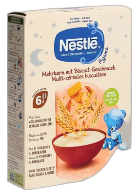 Image du produit NESTLE bouillie pour bébés Pyjama multi-céréales