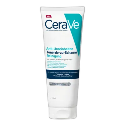 Produktbild zu CERAVE 3in1 Tonerde-zu-Schaum Reinigung