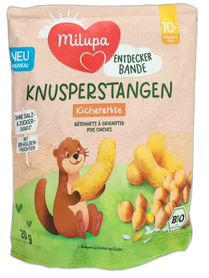Image du produit MILUPA bio bâtonnets à grignoter