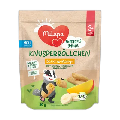 Image du produit MILUPA bio petits rouleaux croustillants